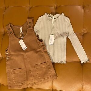 Rylee + Cru Jumper and Turtleneck set 3T